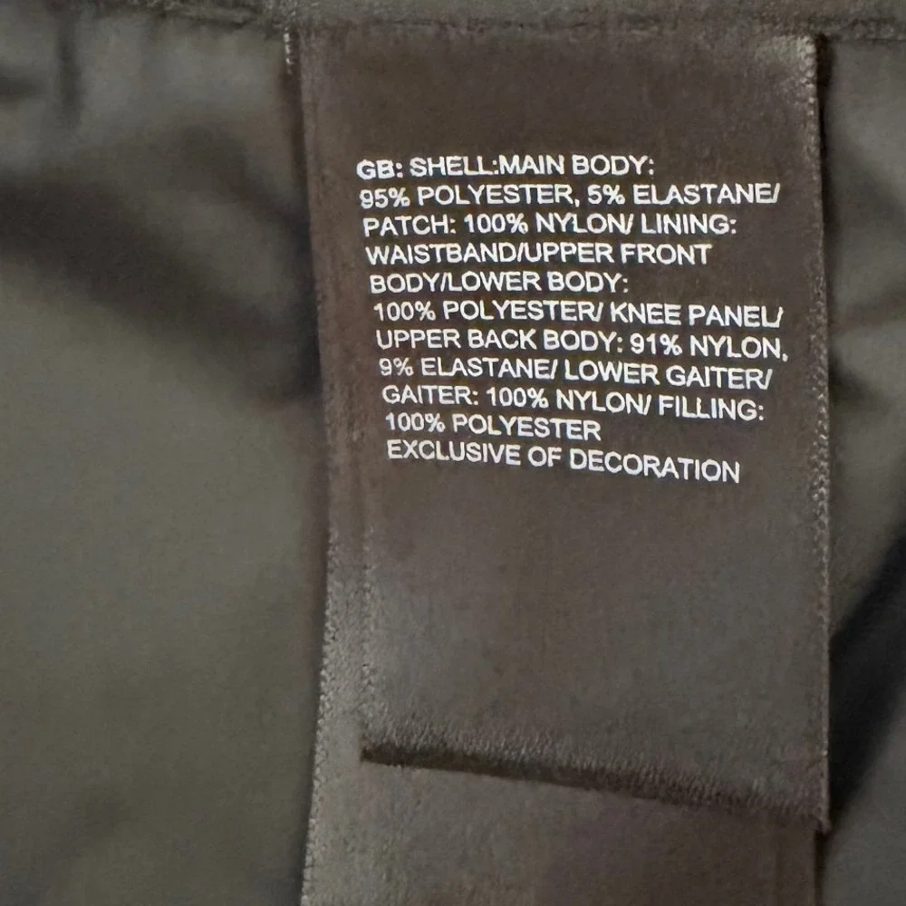 The North‎ Face Chakal DryVent Insulated Ski Snowboard Pants Black Mens Medium